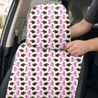 Hole In 1 Full-Size Towel & Car Seat Cover - Headrest Pocket