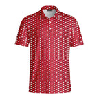 Holly Jolly Funny Golf Polo for Men - Front