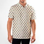 Hostess Sneakout Polo Shirt For Men - Model Front