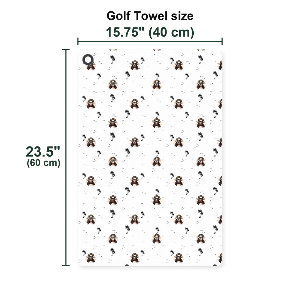 I Saw That Golf Towel - Size Chart