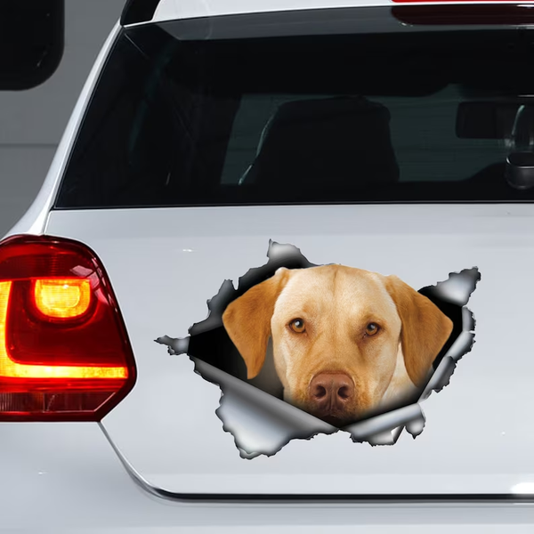 Australian Shepherd Dog 3D Vinyl Car Decal Sticker