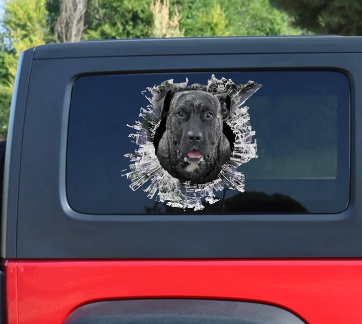 Presa Canario Dog 3D Vinyl Car Decal Stickers CCS3169