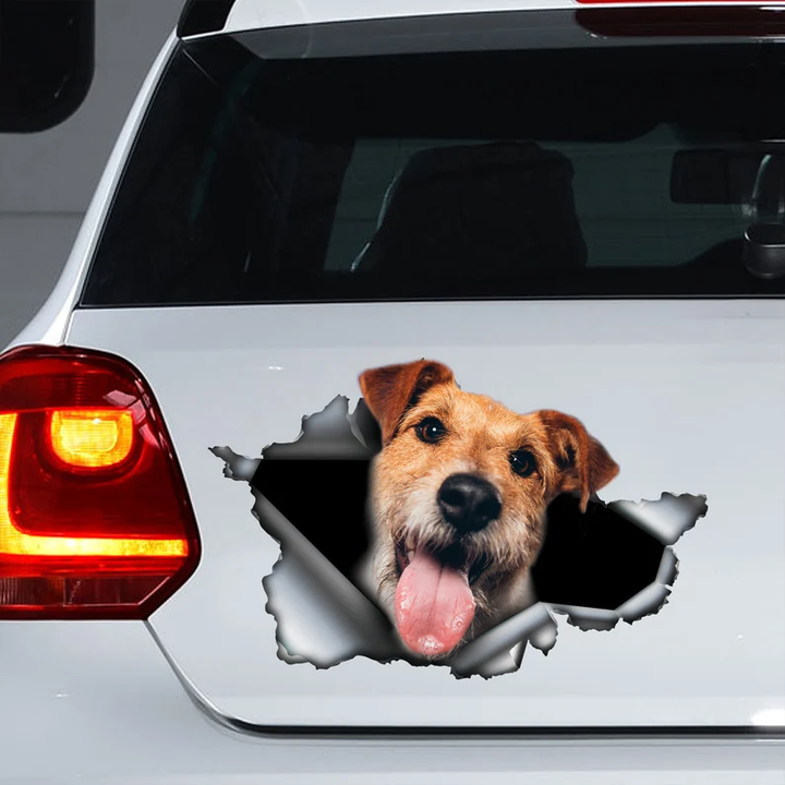 Fox Terrier Dog Vinyl Car Decal Stickers CCS3213