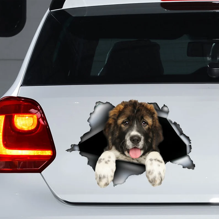 Caucasian Shepherd Puppy Dog  Vinyl Car Decal Stickers CCS3224