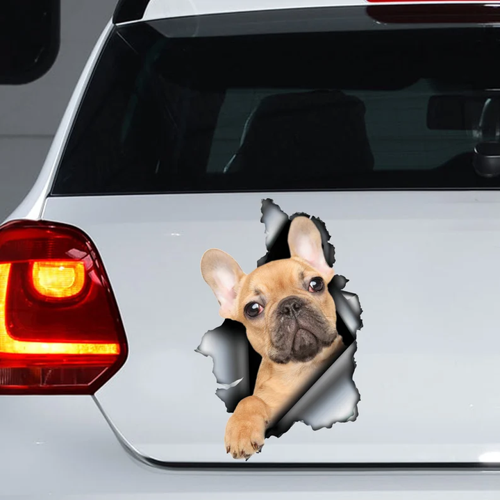 French Bulldog Dog Vinyl Car Decal Stickers CCS3238