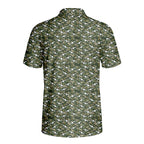Infantry Camo Polo Shirt For Men - Back