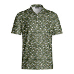 Infantry Camo Polo Shirt For Men - Front