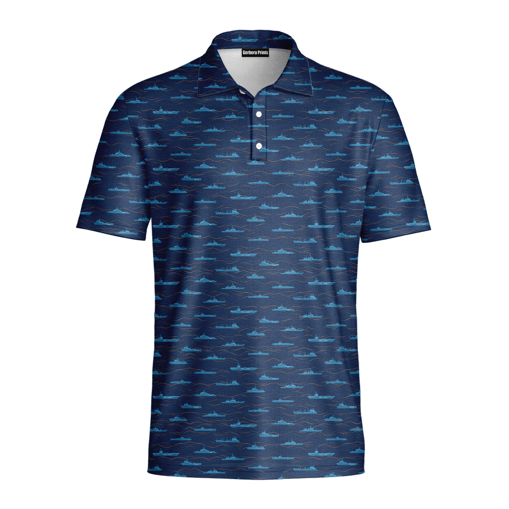 Iron Fleet Polo Shirt For Men - Front