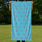 It's Fore O'clock Somewhere Full-Size Towel & Car Seat Cover - Held Open