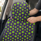 Jesus Riding Dinosaur Full-Size Towel & Car Seat Cover - Headrest Pocket