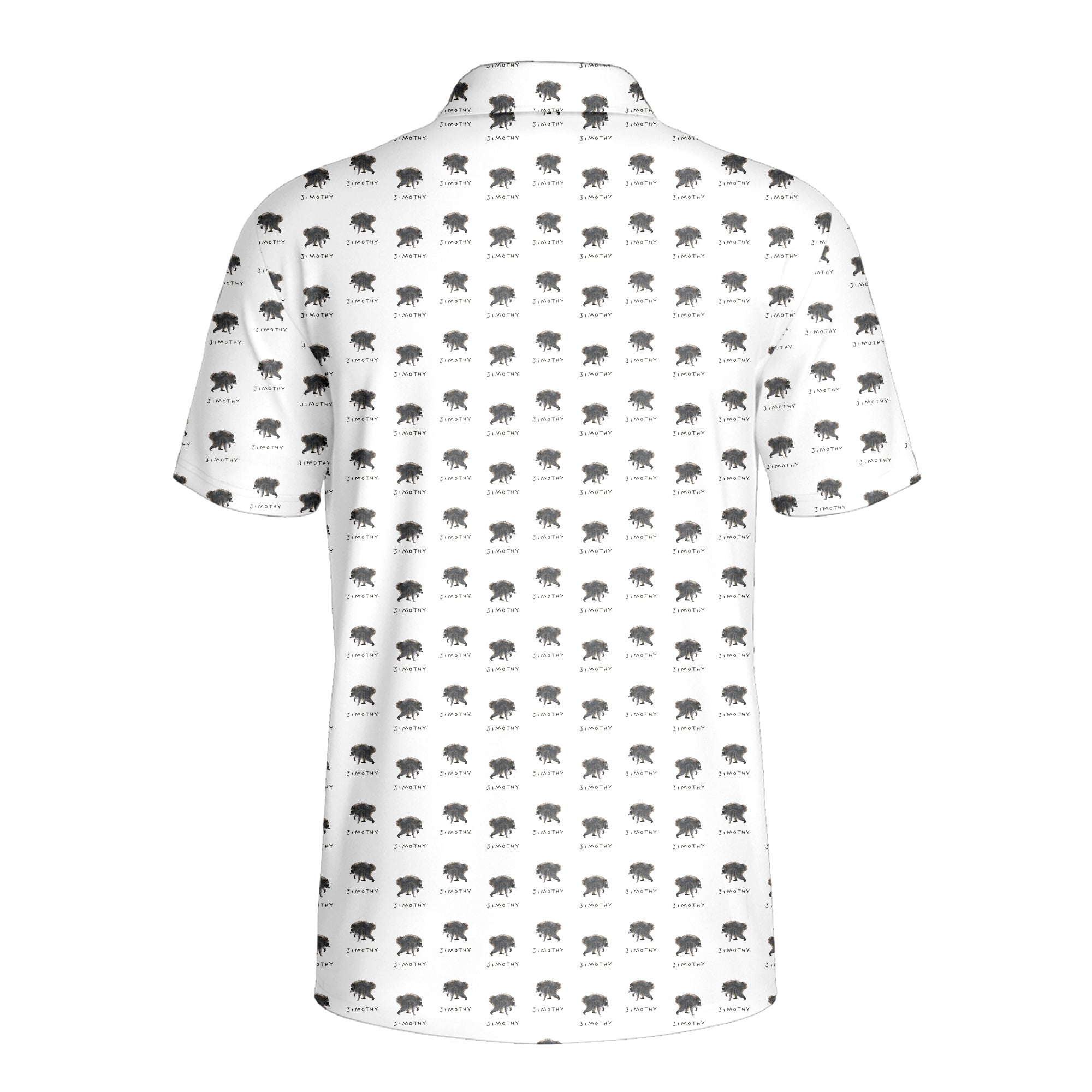 Jimothy Racoon Polo Shirt For Men - Back