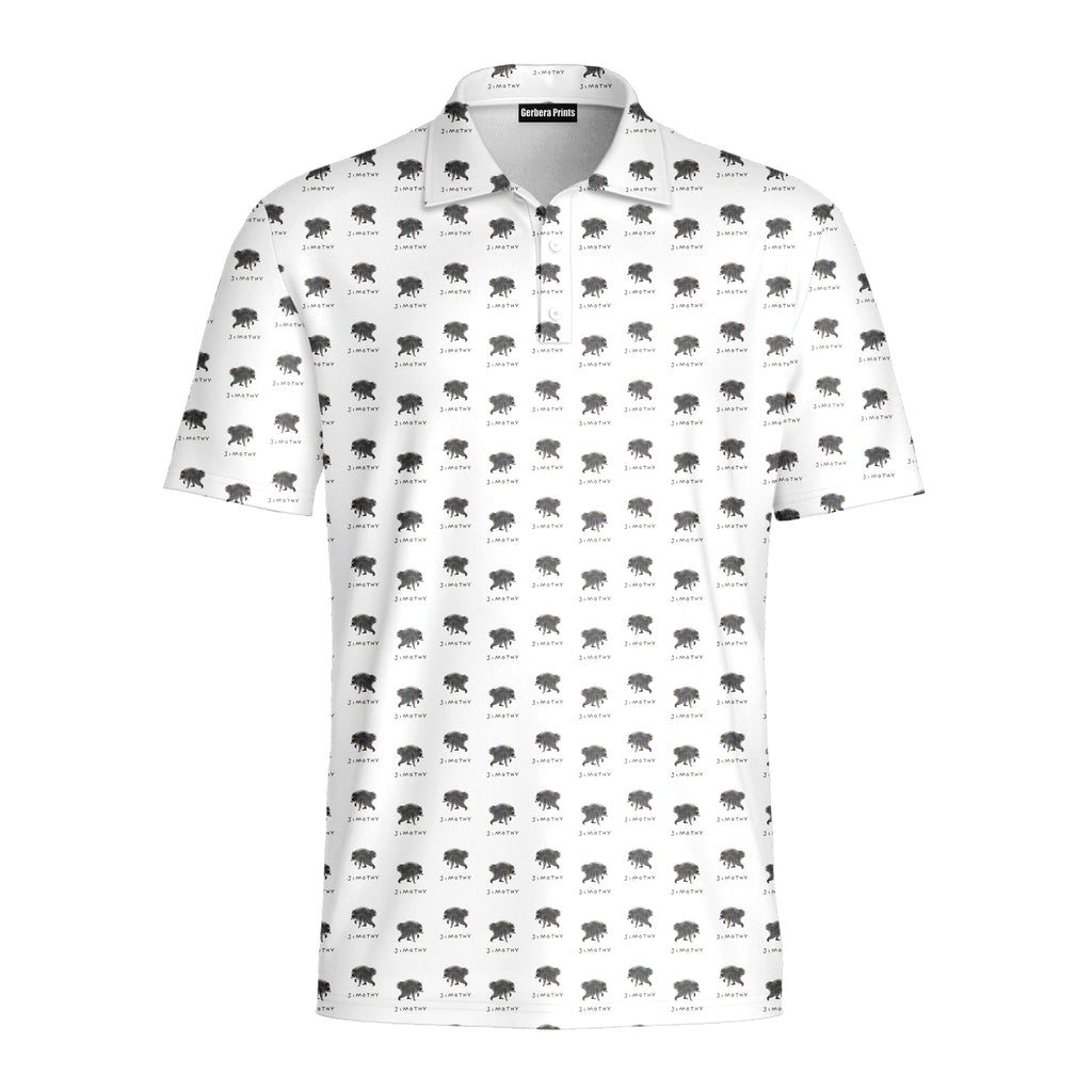 Jimothy Racoon Polo Shirt For Men - Front
