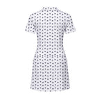 Jimothy Racoon Short Sleeve Golf Dress - Back