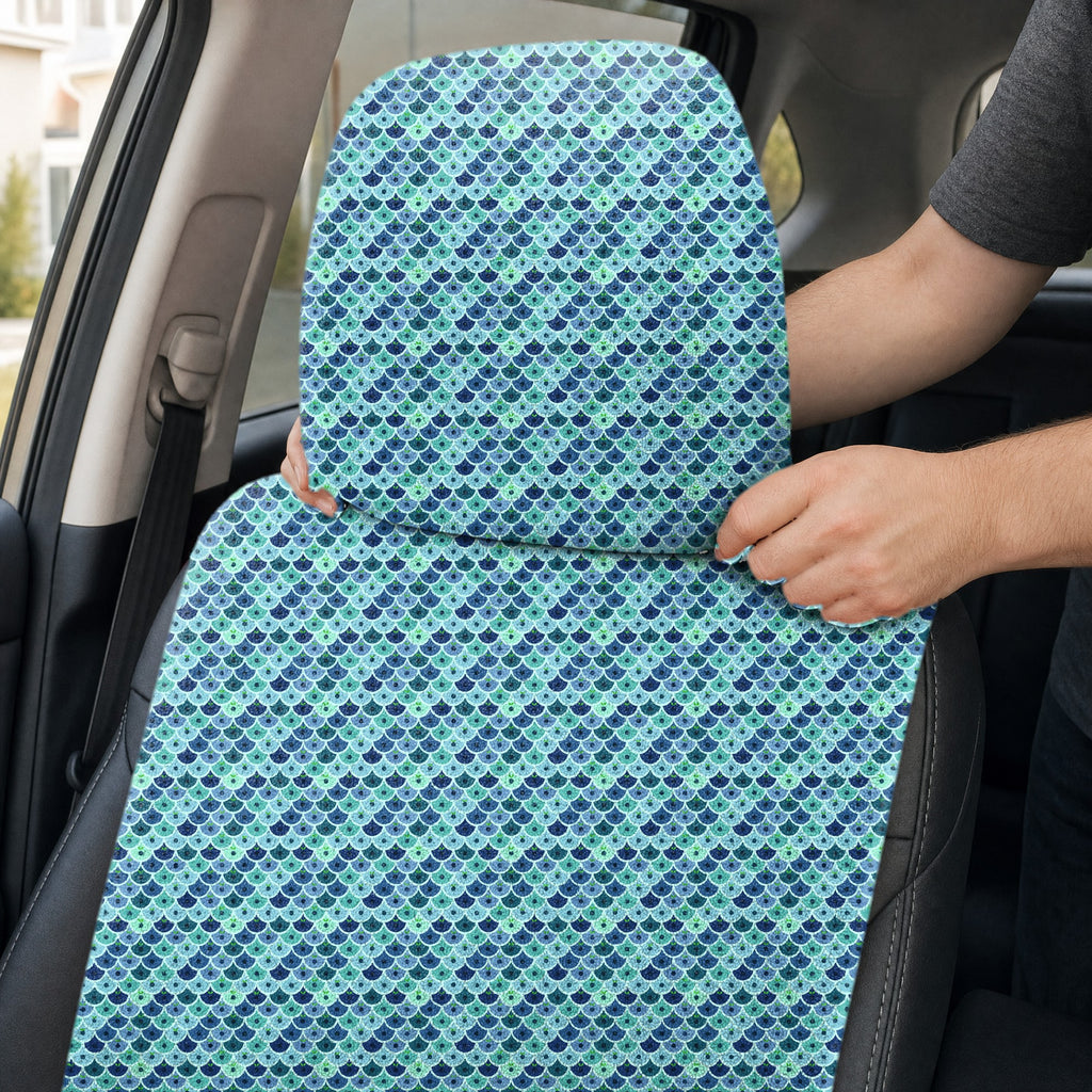 Just Peachy Full-Size Towel & Car Seat Cover - Headrest Pocket