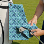 Just Peachy Golf Towel - Cleaning a Club