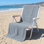 Just Tap It In Full-Size Towel & Car Seat Cover - On a Beach Chair