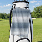 Just Tap It In Golf Towel - Hanging on a Golf Bag
