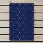 King Of The Sky Golf Towel - Laid Flat