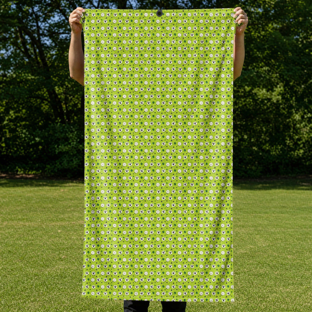 Lamb of God Full-Size Towel & Car Seat Cover - Held Open