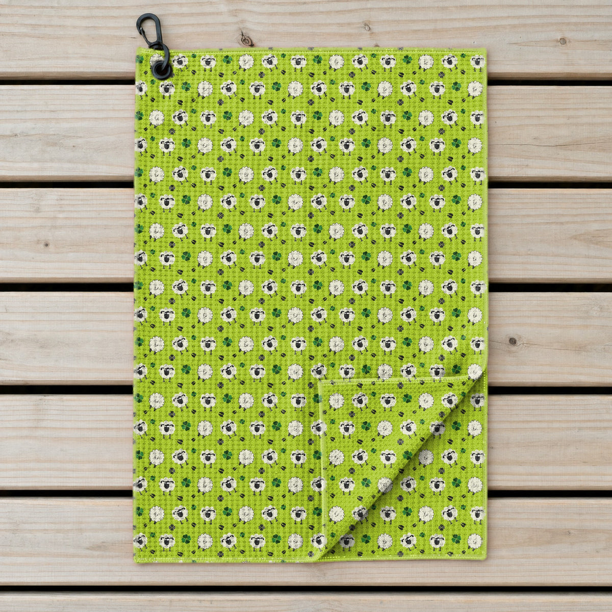 Lamb of God Golf Towel - Laid Flat