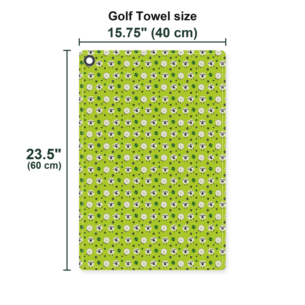 Lamb of God Golf Towel - Size Chart