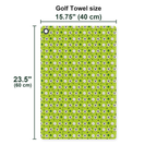 Lamb of God Golf Towel - Size Chart