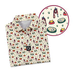 Leash on the Hook Polo Shirt For Men - Detail Close-up