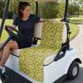 Leopard Full-Size Towel & Car Seat Cover - On a Golf Cart Seat
