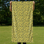 Leopard Full-Size Towel & Car Seat Cover - Held Open