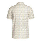 Locked In Standing Polo Shirt For Men - Back