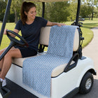 Lovers Rabbits Full-Size Towel & Car Seat Cover - On a Golf Cart Seat