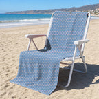 Lovers Rabbits Full-Size Towel & Car Seat Cover - On a Beach Chair