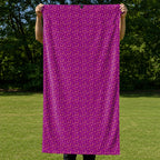 Low Hanging Fruit Full-Size Towel & Car Seat Cover - Held Open