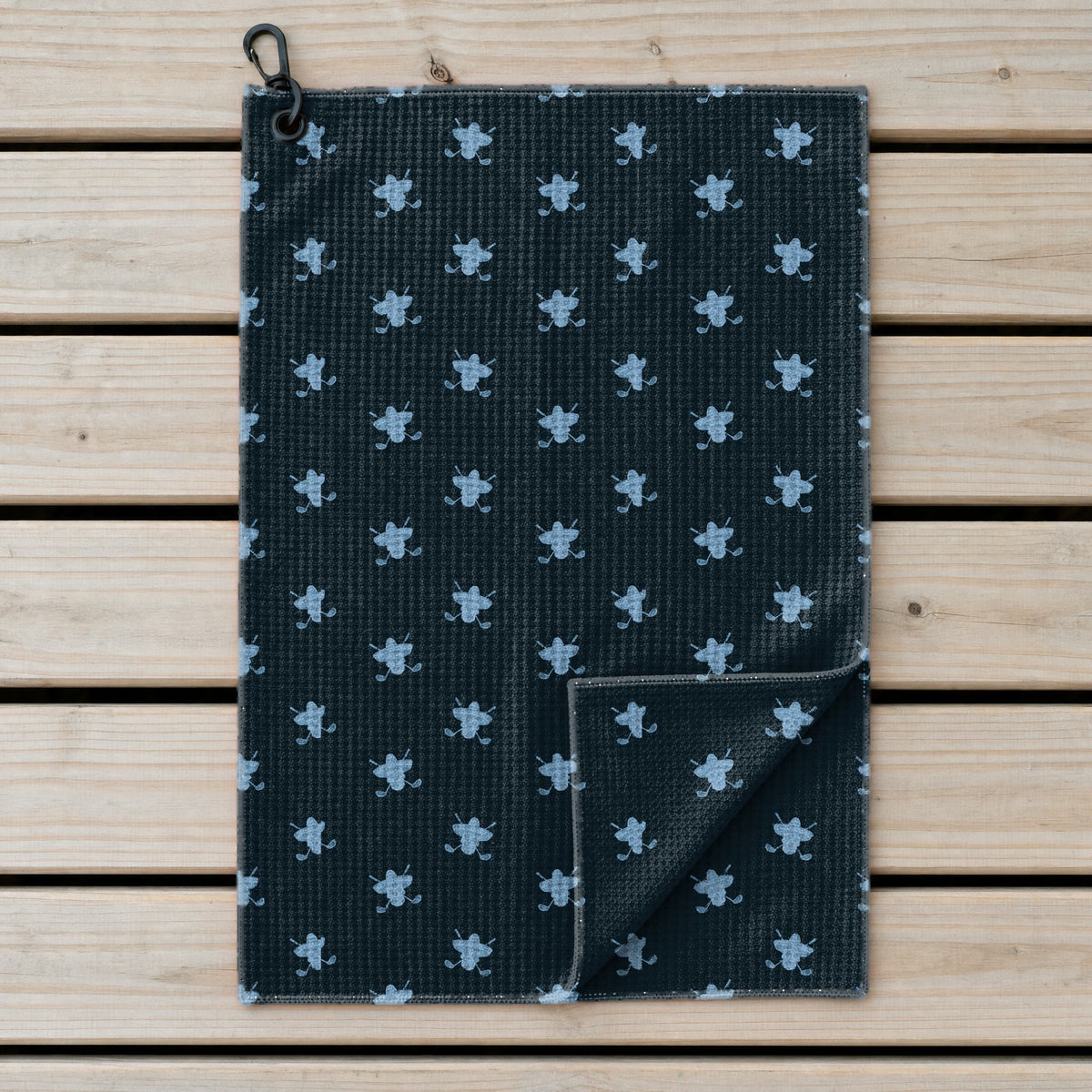 Lucky 13 Golf Towel - Laid Flat