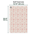 Makin Bacon Golf Towel - Size Chart