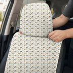 Mariachi Nights Full-Size Towel & Car Seat Cover - Headrest Pocket