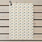 Mariachi Nights Golf Towel - Laid Flat