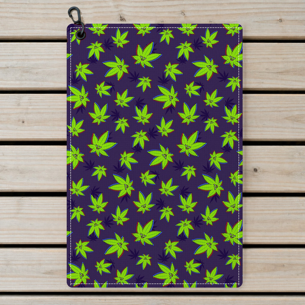 Mary Jane Golf Towel - Laid Flat