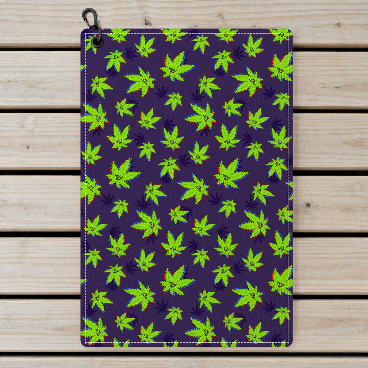 Mary Jane Golf Towel - Laid Flat