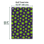 Mary Jane Golf Towel - Size Chart