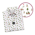 Merry Golfmas Polo Shirt For Men - Detail Close-up