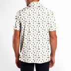 Merry Golfmas Polo Shirt For Men - Model Back