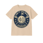 Forty On Par T-Shirt - Front, Sand