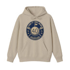 Forty On Par Hoodie - Front, Sand