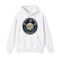 Forty On Par Hoodie - Front, White