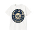 Forty On Par T-Shirt - Front, White