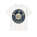 Forty On Par T-Shirt - Front, White