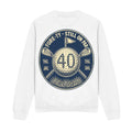 Forty On Par Crewneck Sweatshirt - Front, White