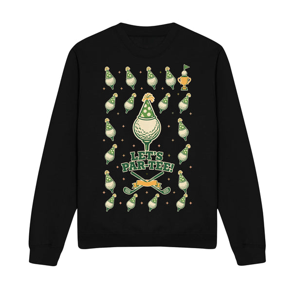 Par-Tee Ball Grid Crewneck Sweatshirt - Front