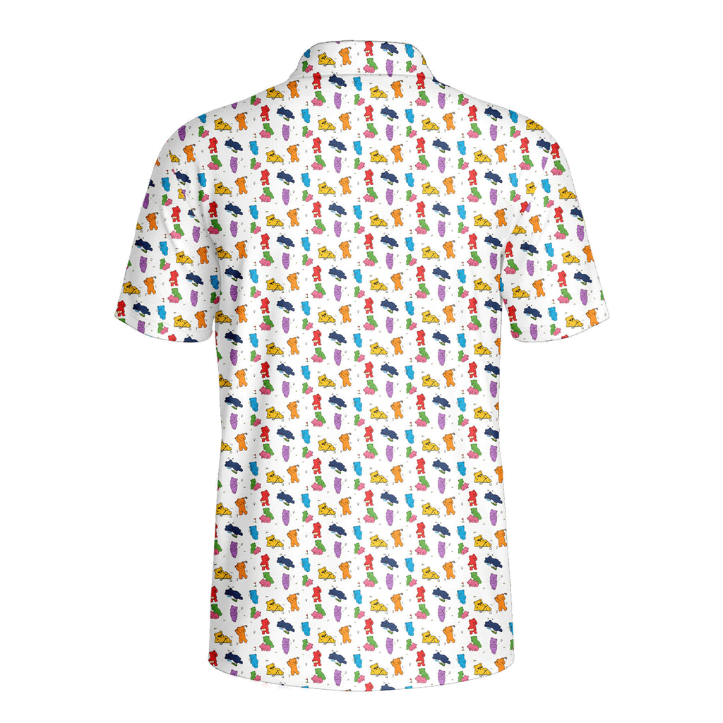 Naughty Bear Polo Shirt For Men - Back